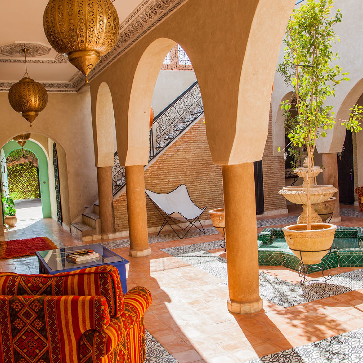 Interior of Riad