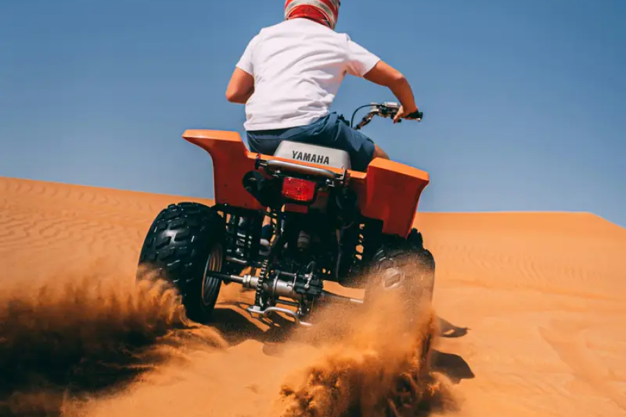 Quad Excursion in the Sahara