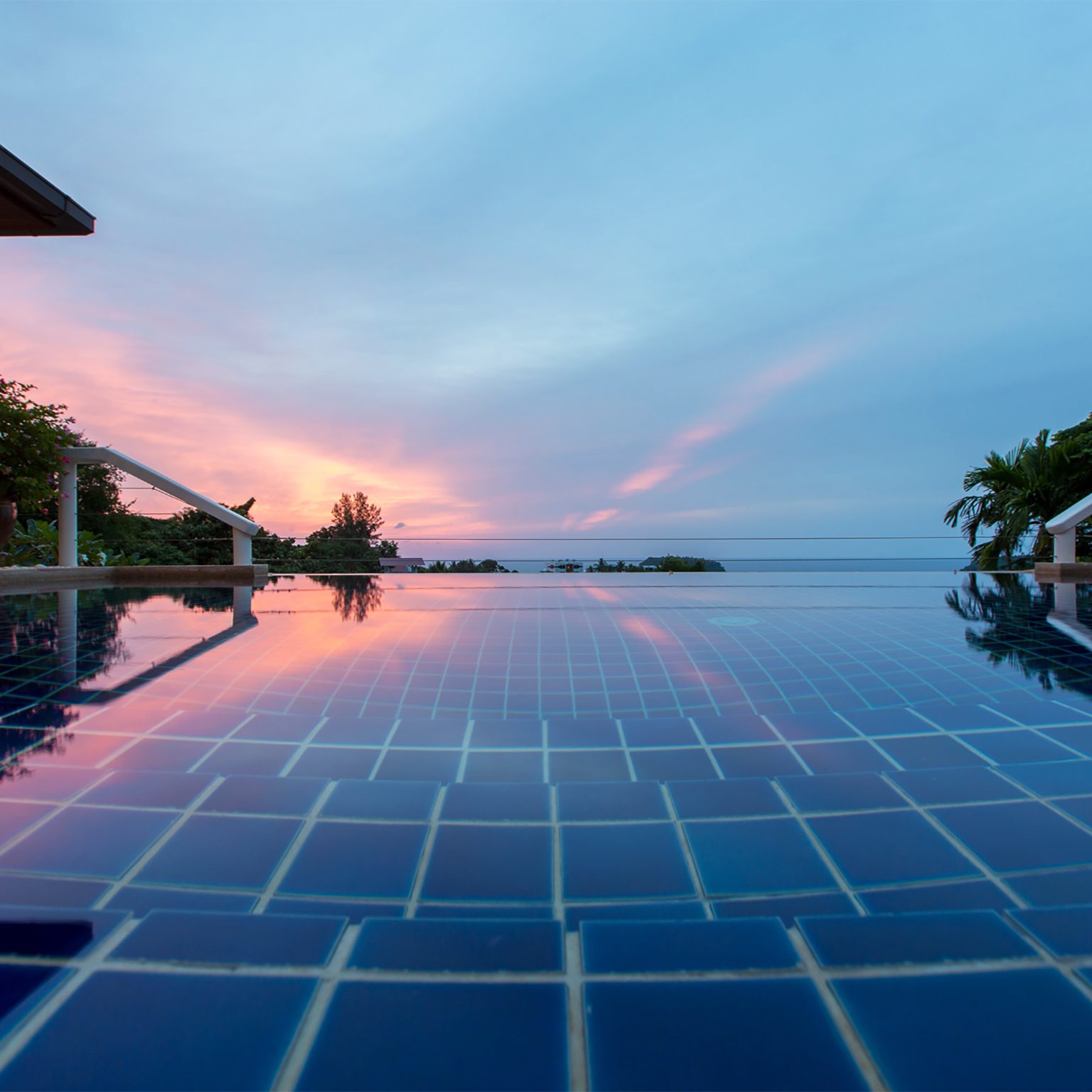 14. Villa Kata Moon – Sunset pool view
