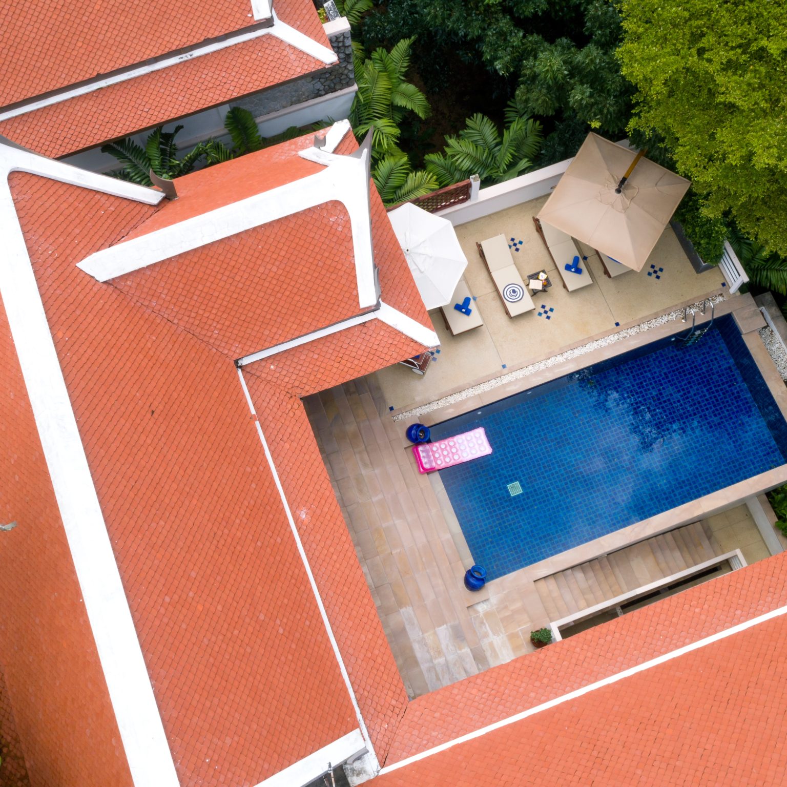Villa Makata 1 – Aerial view