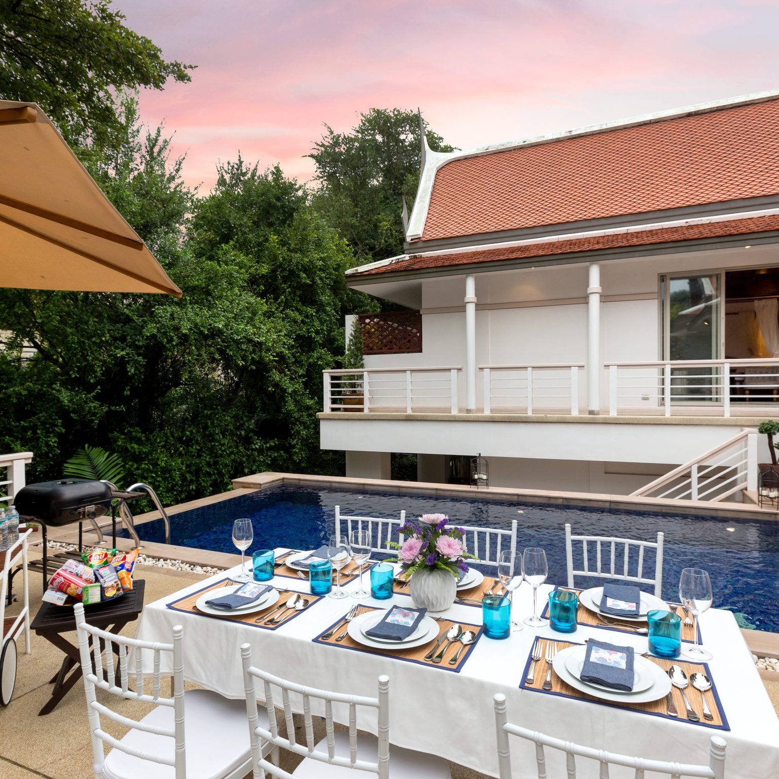 Villa Makata 1 – Alfresco dining