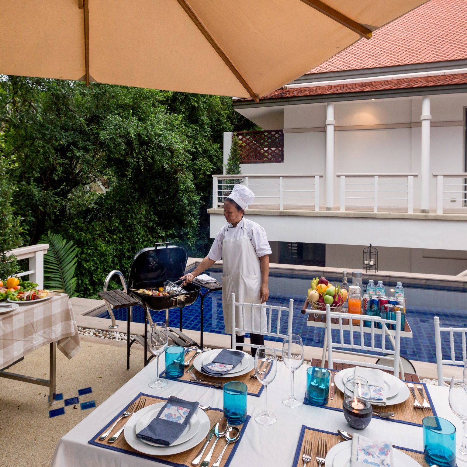 Villa Makata 1 – Chef in action