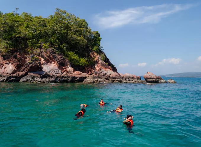 Hong & Red Islands Speedboat Snorkelling Krabi